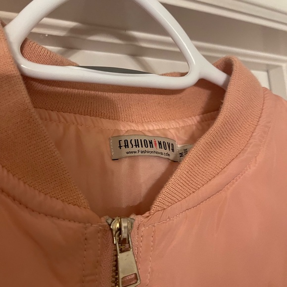 Fashion Nova Bomber Jacket - Picture 3 of 4